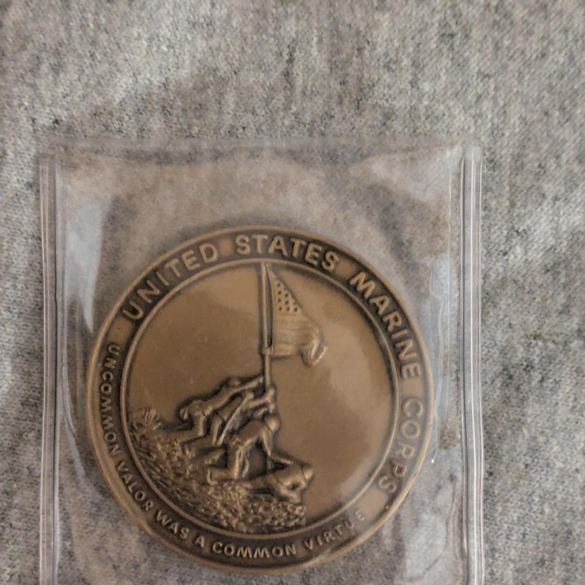 Vintage United States Marine Corps Commemorative Coin