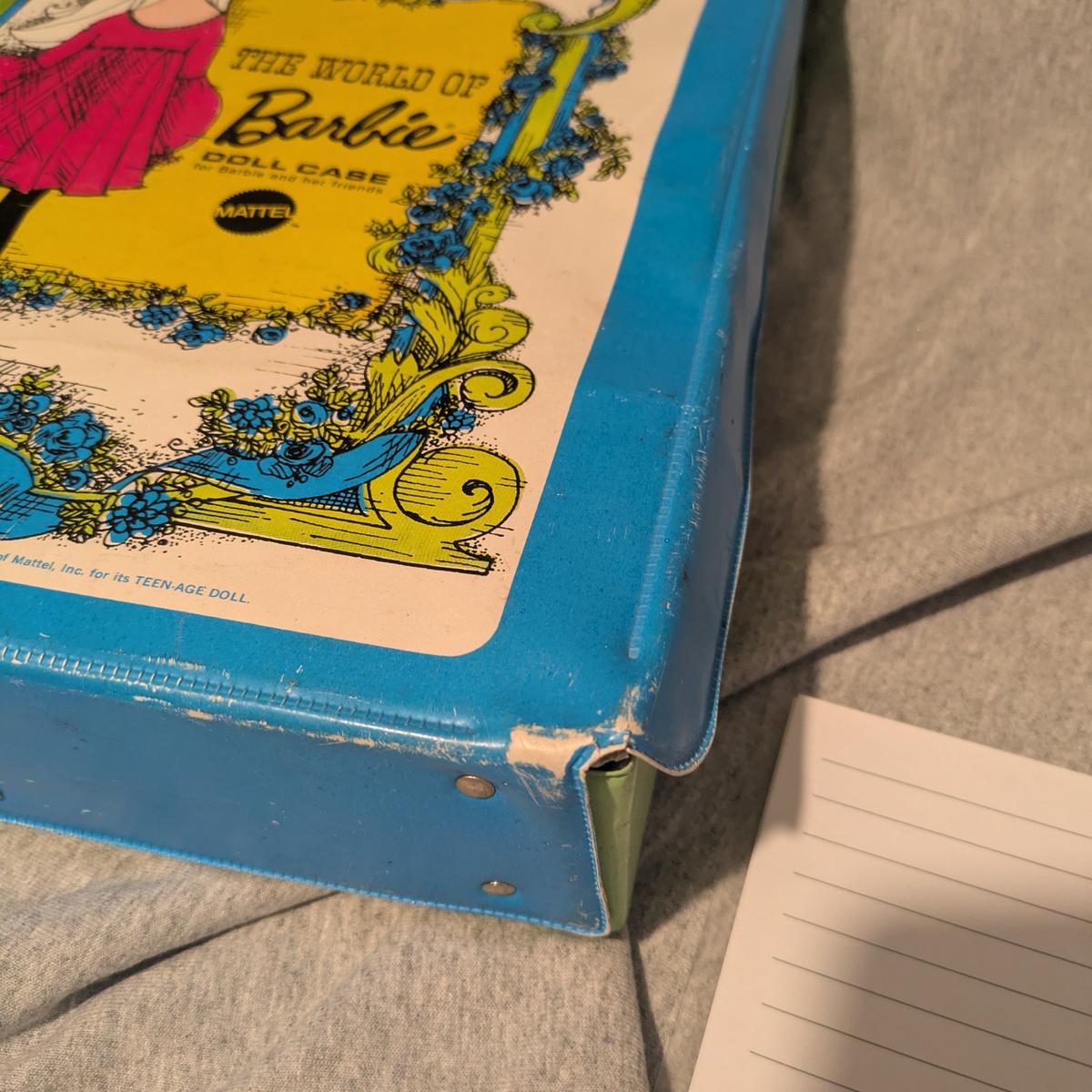 Vintage 1968 Mattel Barbie Doll Carry Case