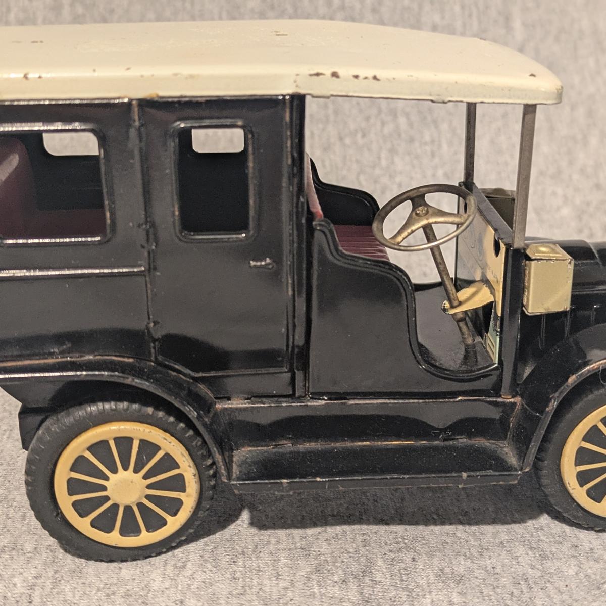 Vintage Tin Lizzie Model T Toy Car