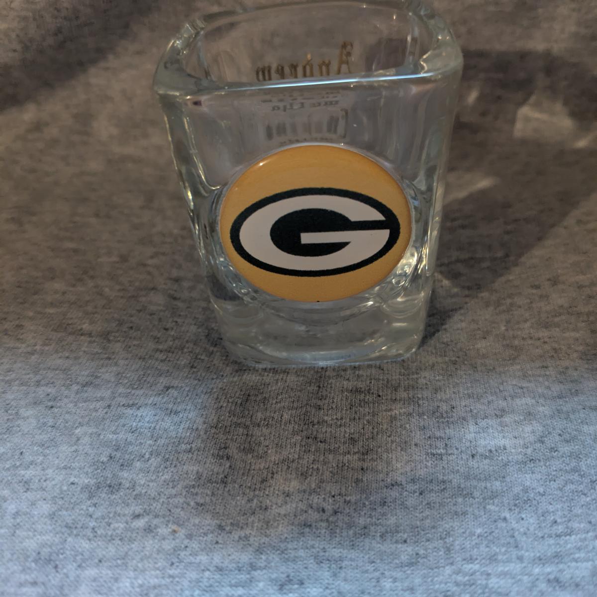 Vintage Green Bay Packers Shot Glass