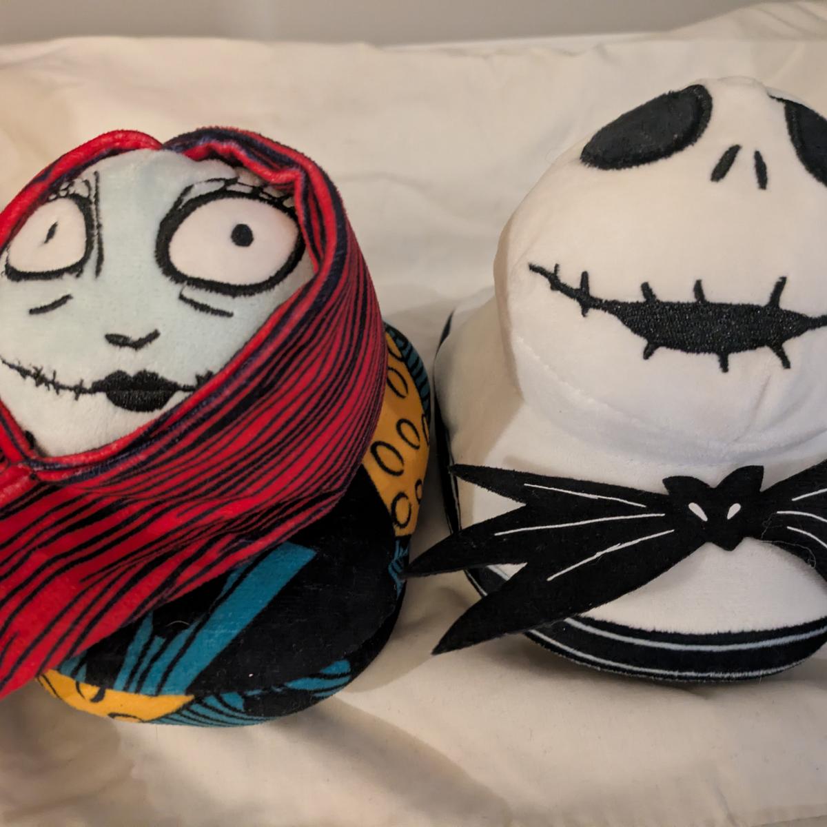The Nightmare Before Christmas Jack & Sally Slippers