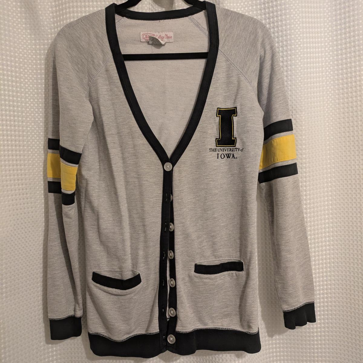 Vintage University of Iowa Hawkeyes Cardigan