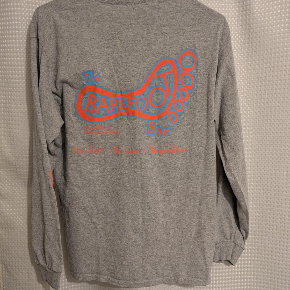Vintage "Barefoot Bay" Long-Sleeve Tee