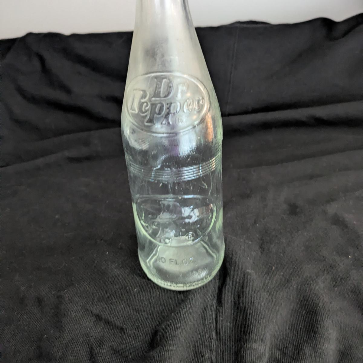Vintage Dr. Pepper 10 Fl. Oz. Glass Bottle