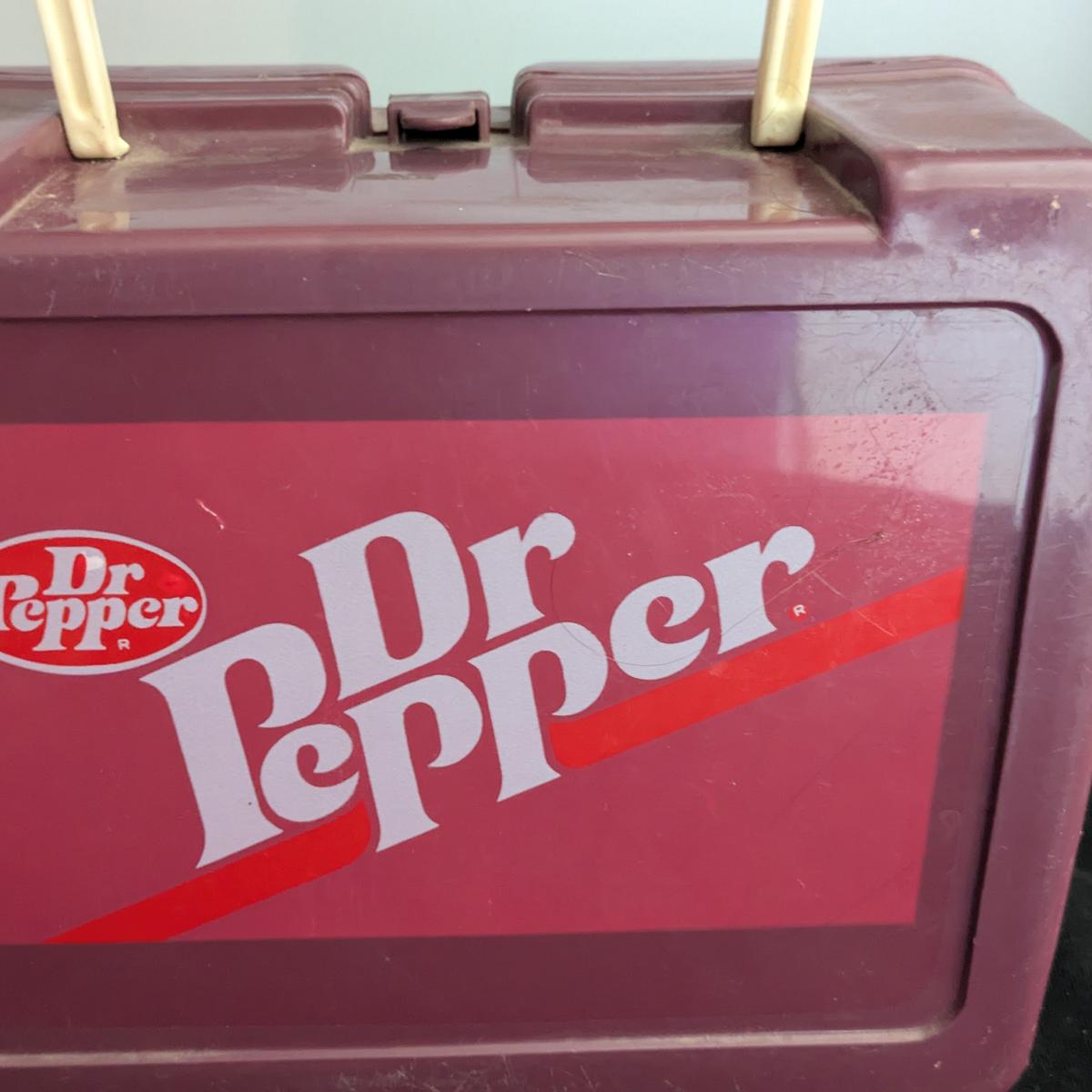 Vintage 1980s Dr. Pepper Lunchbox
