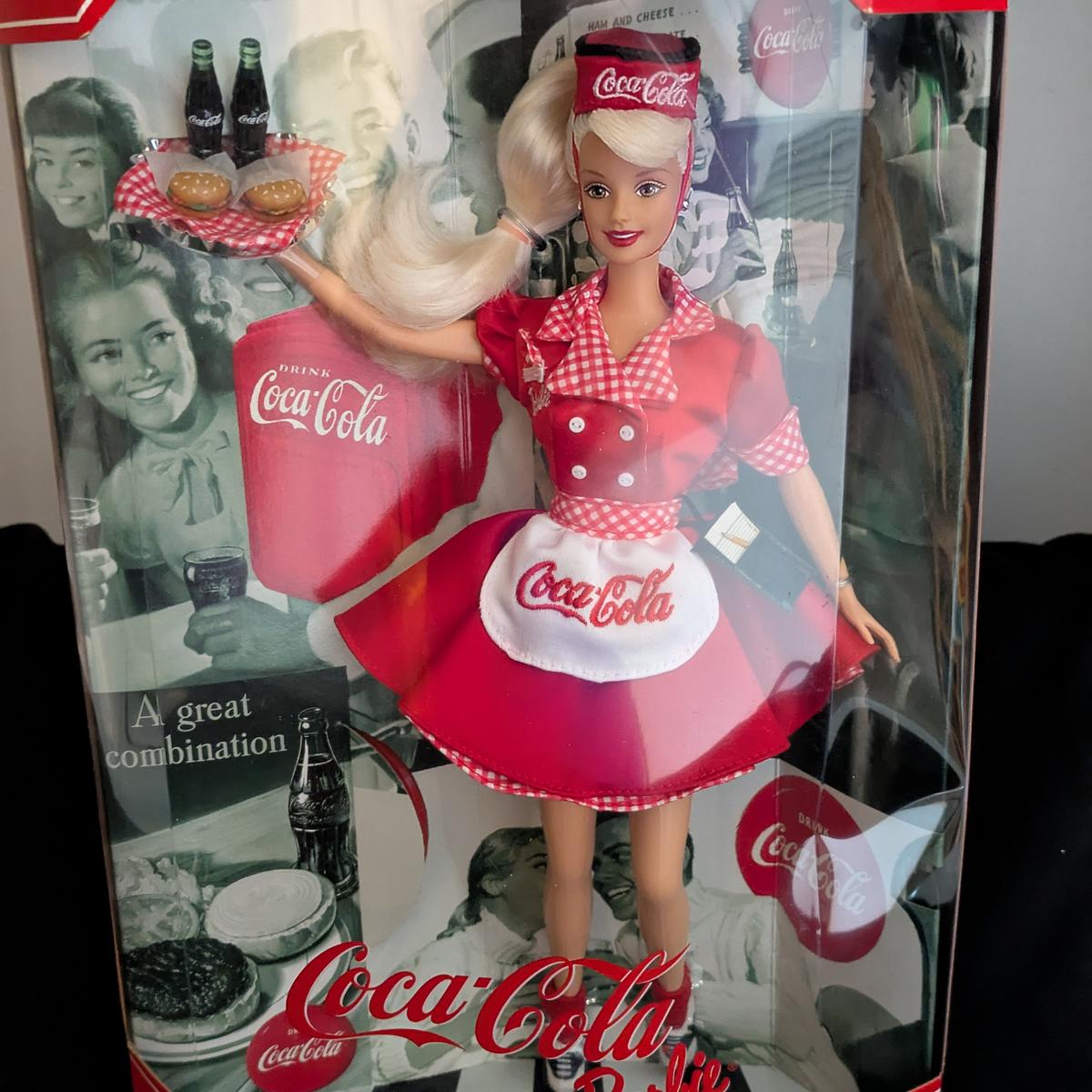 Vintage 1999 Coca-Cola Barbie Doll - First in Series