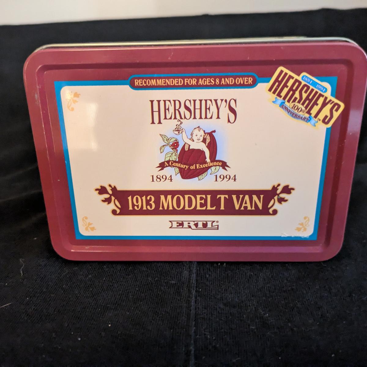 Vintage Hershey's 1913 Model T Van Collectible Tin