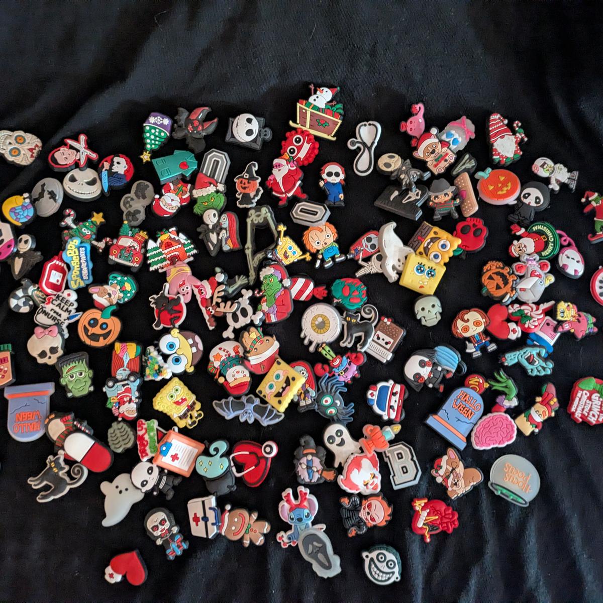 Spooky & Sweet Croc Charms Galore! (130+ Piece Set)
