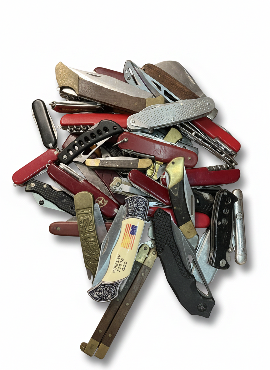 Vintage Pocket Knives Collection