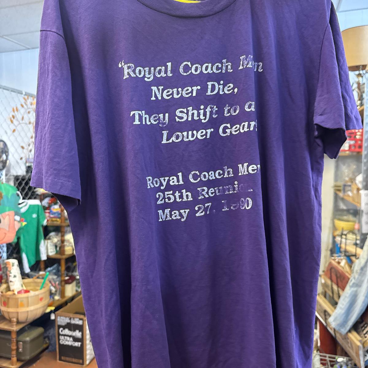 Vintage Royal Coachman 25th Reunion T-Shirt (1990)